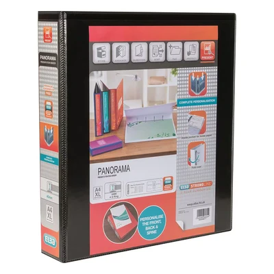 Image of Elba Panorama Presentation Ring Binder PVC 4 [Pack 6] 400008417