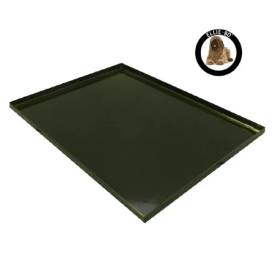 Image of Ellie Bo Replacement Black Galvanised Metal Tray for 30 inch Medium Dog Cage Crate