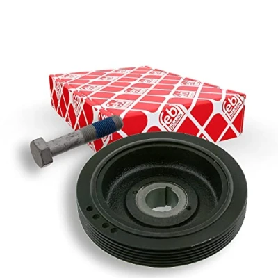 Image of 0515G3, 0515G3S1, 515G3S1 Crankshaft Pulley FEBI BILSTEIN 33786 6PK 156mm 5 with screw BMTS Turbo NEW PEUGEOT: 406 Saloon, 306 Hatchback