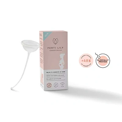 Image of FERTILILY Conception Cup. Hormone Free Fertility Which Helps to Conceive at Home. Improves The Chances of Pregnancy by 48%. Medical Grade Silicone