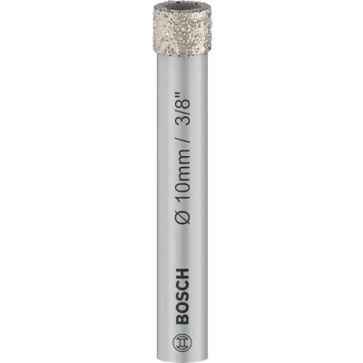 Image of Bosch 1x PRO Ceramic Diamond Dry Drill Bit for Cylindrical Shank and Rotary Drill/Drivers (for tiles, Hard Ø 10 mm, Professional Accessory Drill/Drivers)
