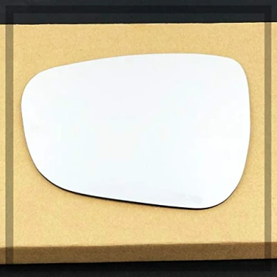 Image of Stick on Wing Mirror Glass fits Suzuki CELERIO Reg 2014 to 2018 Left Passenger Side