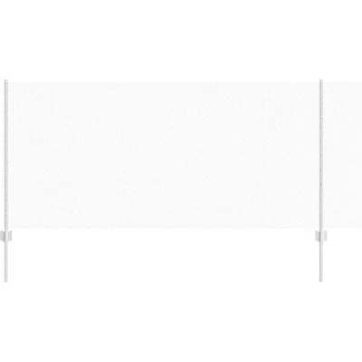 Image of vidaXL Garden Fence Set of 2 Galvanised Steel 1 m high, 25 long