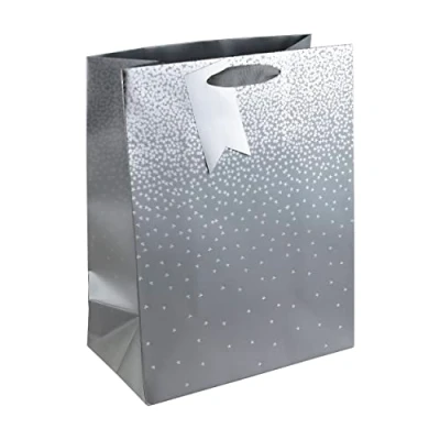 Image of Clairefontaine 30864 2C An Excellia Gift bag Large format 26.5x14x33 cm 210g Pattern: Beach Huts, Summer Bag, Blue And Red Wrapping, Ideal for: Board Games, Puzzles