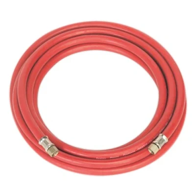 Image of Sealey Air Hose 5m x Ø8mm with 1/4&quot;BSP Unions