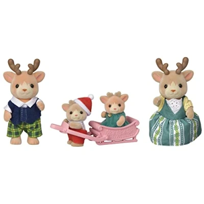 Image of Sylvanian Families Reindeer Family dollhouse playset 5692
