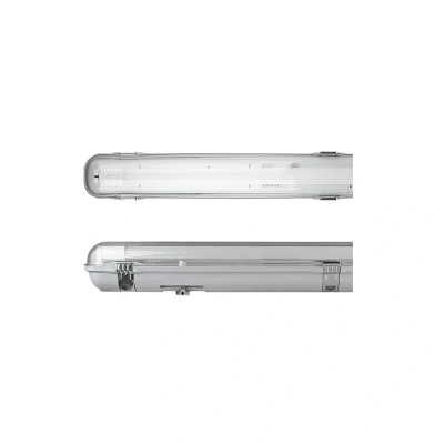 Image of Single 4FT Non Corrosive Batten Standard for LED T8 Kosnic Indus