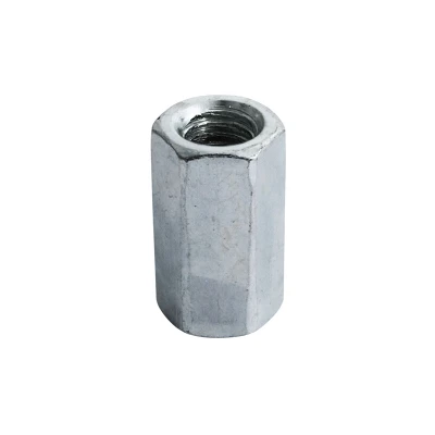 Image of 2x TIMCO Hex Connector Nuts Zinc NC16Z Pack of 50