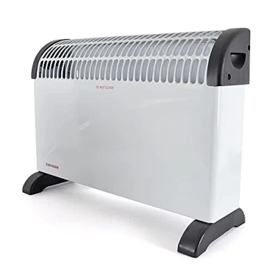 Image of STAYWARM 2000w Convector Heater with 3 Heat Settings / Variable Thermostat Frost Watch Protection F2403WH White