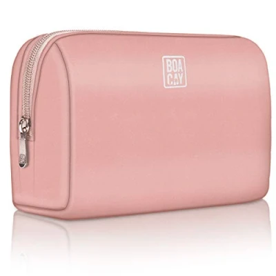 Image of BOACAY Small Makeup Bag, Travel Cosmetic Pouch for Women, Girls &amp; Kids, Make up Bag Organiser Purse, Mini Case Toiletries, Brushes