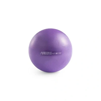 Image of Phoenix Fitness 23cm Soft Pilates Ball 9 Inch Anti Burst Exercise for Yoga, Barre &amp; Small Gym Core Training Physical Therapy Purple