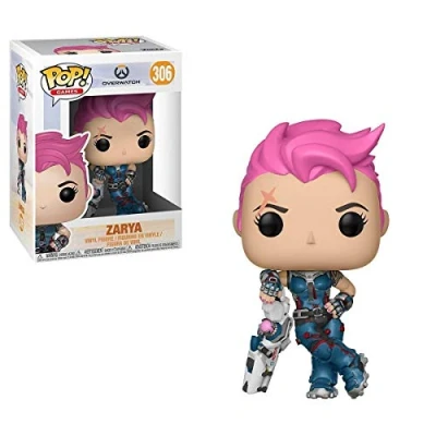 Image of Overwatch 29048 Games Zarya Pop Vinyl Figure