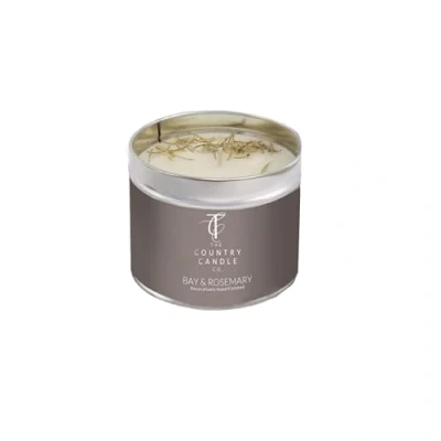 Image of The Country Candle Co. Pastels Range ina Tin Bay &amp; Rosemary