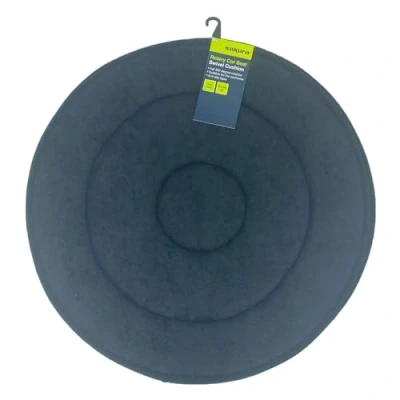 Image of Sakura Rotary Car Seat Swivel Cushion, Black