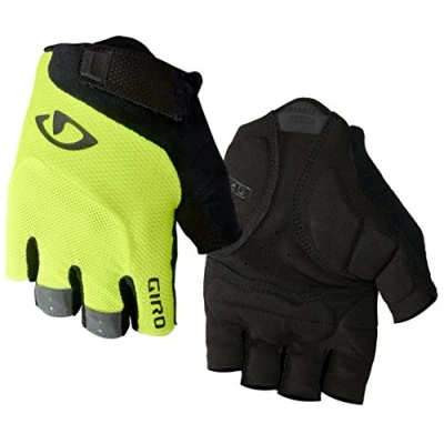 Image of Giro Bike Bravo Gel Gloves Highlight Yellow M 22 XXL