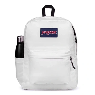 Image of JanSport SuperBreak Backpack Lightweight School Pack, White