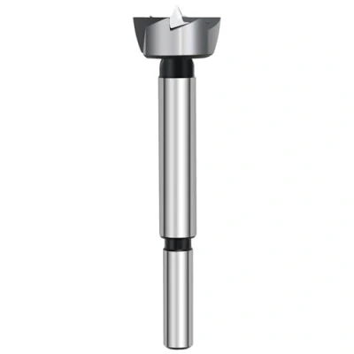Image of HSAWBIT 23mm Forstner Drill Bit for Woodworking, Wood Bits Holes, Hinge Cutter (Ø23mm, length 90mm, Round Shank)