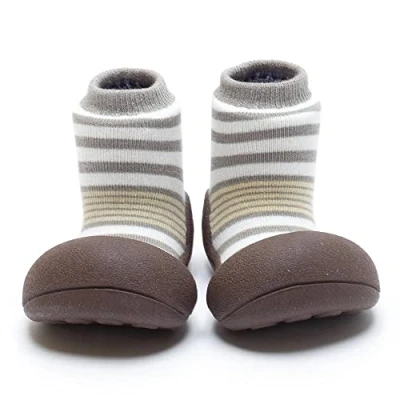 Image of Attipas Natural HERB Brown Size M Barefoot Shoes Toddler Prewalkers Non Allergic