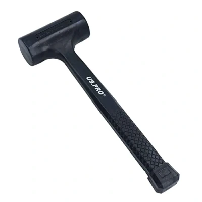 Image of 1LB Dead Blow Hammer Mallet Shot Loaded Head Impact Recoil