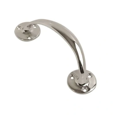 Image of VIBE Bow Handle 150mm on Chrome Pull for Internal Doors