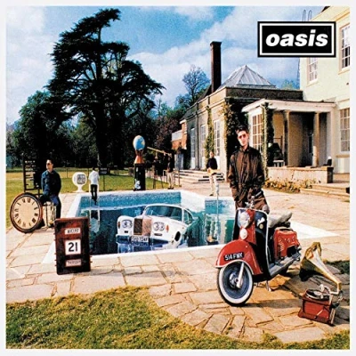 Image of Oasis Be Here Now 180gm vinyl 2016 UK 2 LP set RKIDLP85