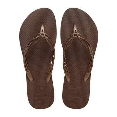 Image of Havaianas Flash Sweet, Dark Brown, 3.5/4