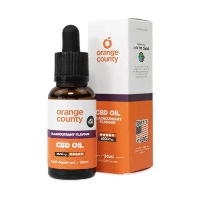 Image of Orange County CBD Blackcurrant Flavour Oil 6000mg 30ml