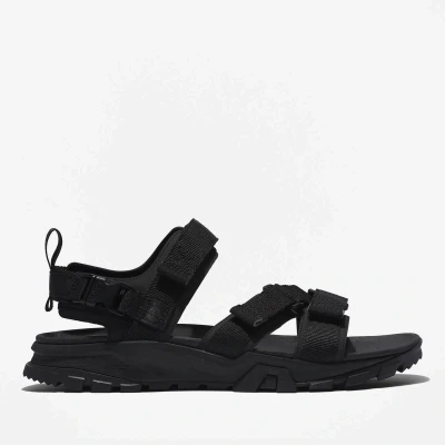 Image of Timberland Garrison Trail Walking sandals, Men&#039;s, Size: 8.5, Blackout Textile
