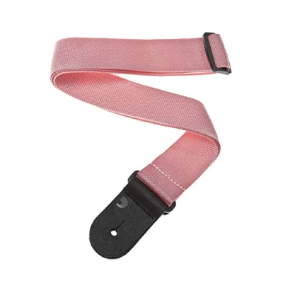 Image of D&#039;Addario Accessories Guitar Strap Electric Strap, Acoustic &amp; Bass Polypropylene Pink