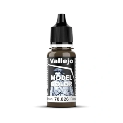 Image of Vallejo Model Color 17 ml Acrylic Paint German Cam Medium Brown