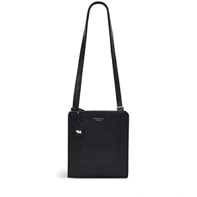 Image of RADLEY London Summer Street Mini Zip Around Crossbody for Women, in Black Grained Leather