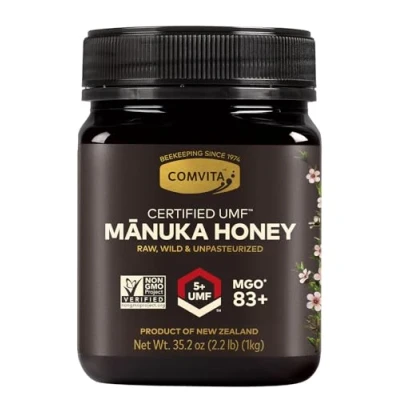 Image of Comvita Unpasteurised Manuka Honey from New Zealand (UMF 5+, MGO 83+) 1kg