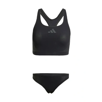 Image of adidas Performance Lanelux Yback SET Bikini, Women&#039;s, Size: 8, Black