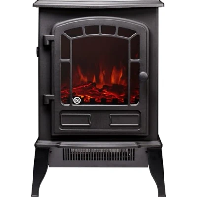 Image of Adam Fires The Ripon Electric Stove, Wood/Plastic, Black, 380 x 560 240 mm