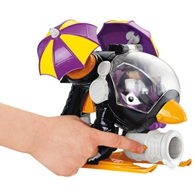 Image of Fisher Price Imaginext DC Super Friends Penguin Copter and Batman Figure by