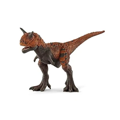 Image of schleich Dinosaurs 14586 Realistic Carnotaurus Figurine with Movable Jaw Large Dinosaur Toy Collection Prehistoric Durable Figure for Girls and Boys Toys Gift Kids Ages 4+