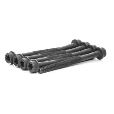 Image of 94810418110 Cylinder Head Bolt Kit ELRING 966.140 Female Torx PORSCHE: Cayenne
