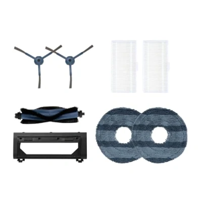 Image of eufy Accessory Kit for Robot Vacuum Omni C20, 2 Side Brushes, Washable Filters, 1 Rolling Brush, Brush Guard, Mop Pads