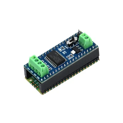 Image of sb components Pico Motor Driver HAT H bridge IC L293D DC Board for Raspberry Pi Pico, Connects 2 and 1 Stepper