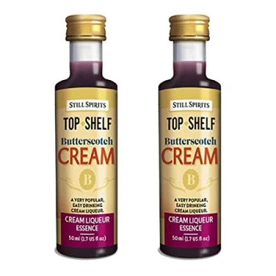 Image of 2X Still Spirits Top Shelf Butterscotch Cream Essence Flavours 1.125L