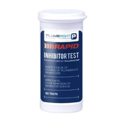 Image of Plumbright Rapid Inhibitor Test Strips (x50 Strips) 501981