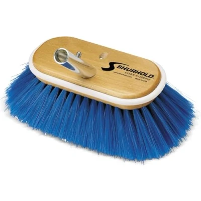 Image of Shurhold 658 970 Extra Soft Blue Nylon Cover Brush, 150 mm