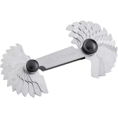 Image of Kennedy 30 Blade Screw Pitch Gauge 60 Degrees American