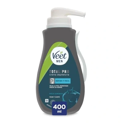 Image of Veet Men Cream Depilatoria Pieles Sensitive 400 ml