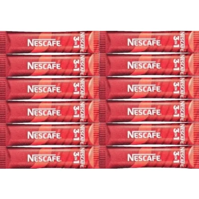 Image of Nescafe 3in1 Original EU Made Long Expiry Date Individual Instant Coffee Sachets (12 sachets)