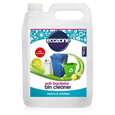 Image of Ecozone Anti Bacterial 2 in1 Bin Cleaner &amp; Freshener Spray Refill Indoor Outdoor Citrus Fragrance, 2L