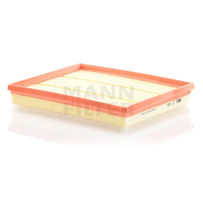 Image of 13718616909 Air Filter MANN C 27 051 45mm 219mm 268mm Insert BMW: 3 Touring, Saloon, 4 Coupe