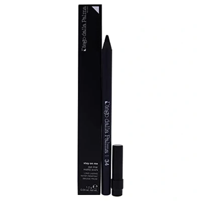 Image of Diego Dalla Palma Makeup Studio Stay On Me Eyeliner 34 Blue For Women 0.04 oz