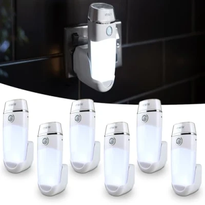 Image of Xtralite NiteSafe Duo + Rechargeable Nightlight and Torch with 4 Function LED Night Light/Torch Work Light Six Pack