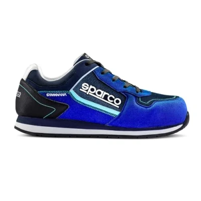 Image of Sparco Unisex&#039;s Gymkhana S1p SRC Work Safety Shoes, Blue Baby Blue, 45 EU